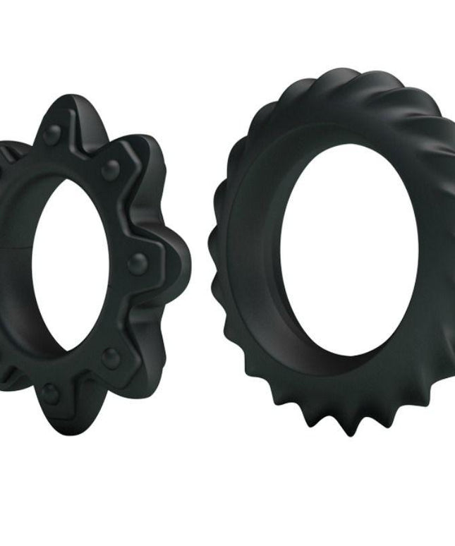 BAILE - KIT 2 ANELLI FIORITI IN SILICONE - Only Vibes