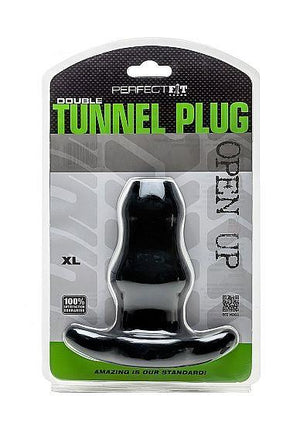 PERFECT FIT BRAND - DOPPIO TUNNEL PLUG XL GRANDE NERO - Only Vibes