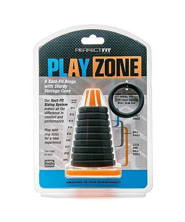 PERFECT FIT BRAND - PLAY ZONE KIT 9 XACT RINGS W CONE - Only Vibes