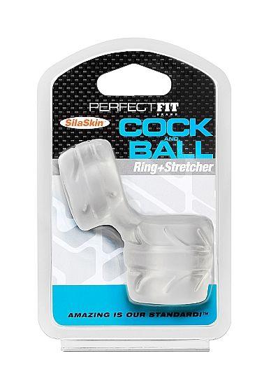 PERFECT FIT BRAND - SILASKIN COCK & BALL TRANSPARENT - Only Vibes