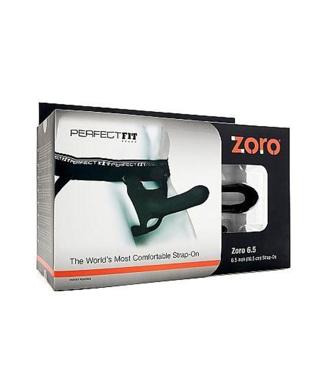 PERFECT FIT BRAND - ZORO STRAP ON 6.5 W S/M CINTURA NERO - Only Vibes