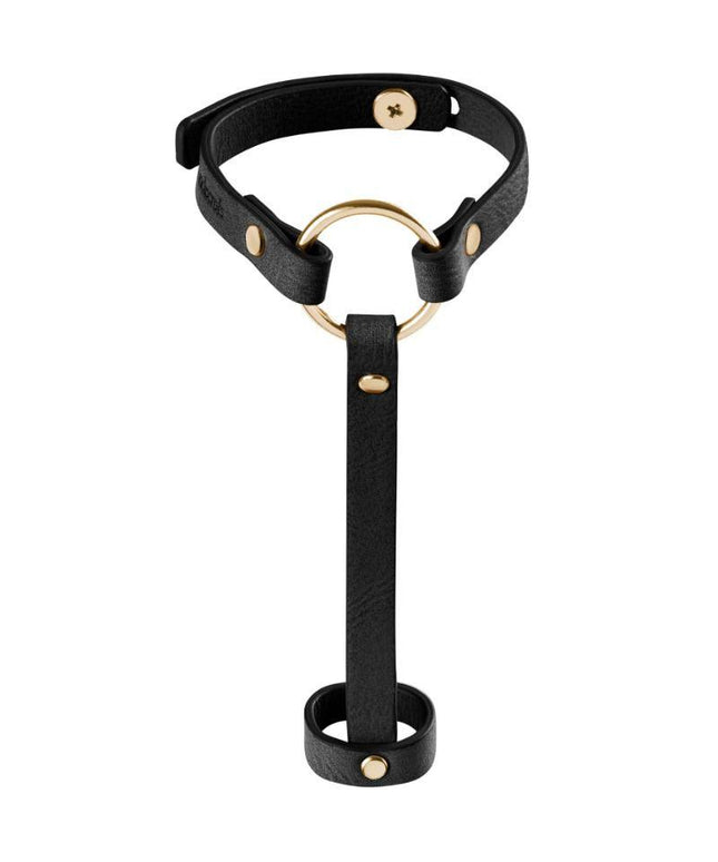 BIJOUX - INDISCRETS BRACCIALE MAZE/IMBRAGATURA A MANO NERO - Only Vibes