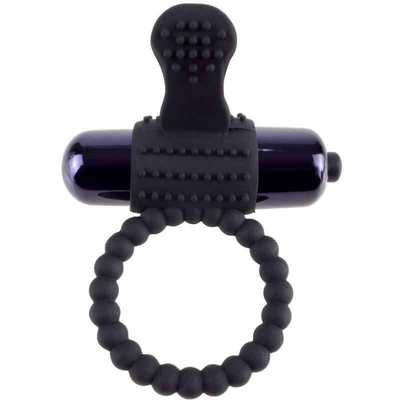 FANTASY C-RINGZ - ANELLO VIBRANTE IN SILICONE NERO - Only Vibes