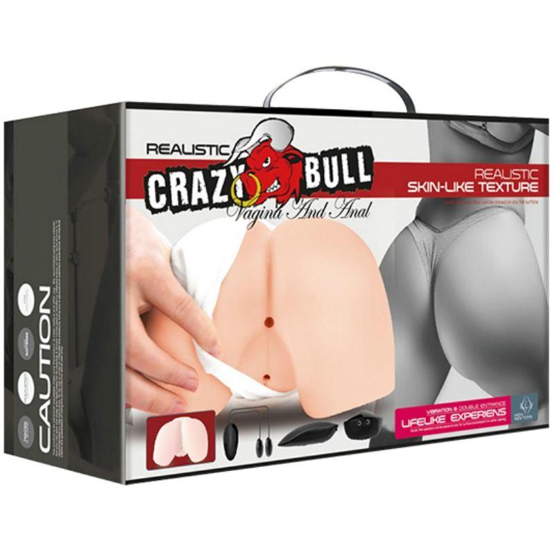 CRAZY BULL - VAGINA E ANO REALISTICI CON VIBRAZIONE POSIZIONE 4 - Only Vibes