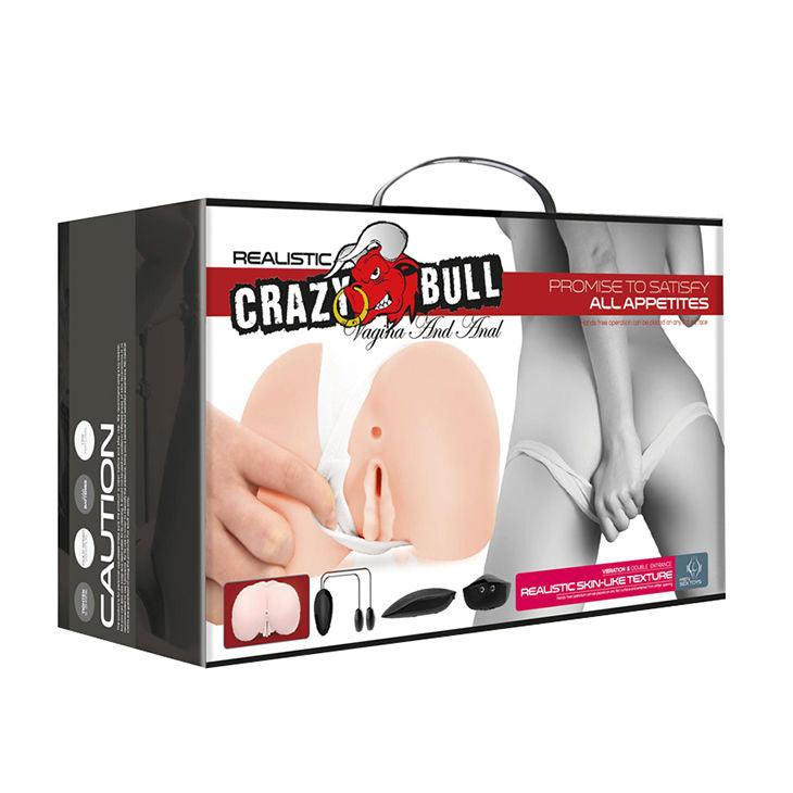 CRAZY BULL - VAGINA E ANO REALISTICI CON VIBRAZIONE POSIZIONE 8 - Only Vibes