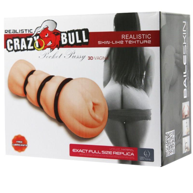 CRAZY BULL - MASTURBATORE VAGINA CON ANELLI - Only Vibes