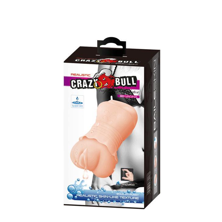 CRAZY BULL - MASTURBADOR PELLE ACQUA MODELLO VAGINA 2 - Only Vibes