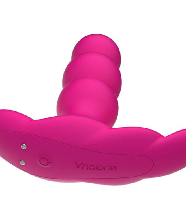 NALONE - VIBRATORE ANALE PEARL TELECOMANDO NERO
