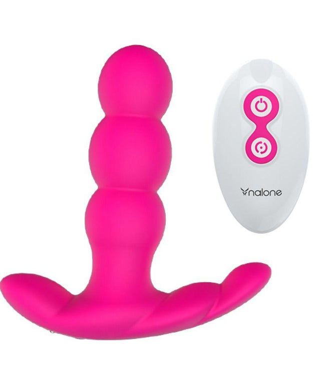 NALONE - VIBRATORE ANALE PEARL TELECOMANDO NERO - Only Vibes