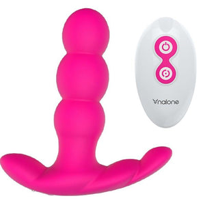 NALONE - VIBRATORE ANALE PEARL TELECOMANDO NERO - Only Vibes