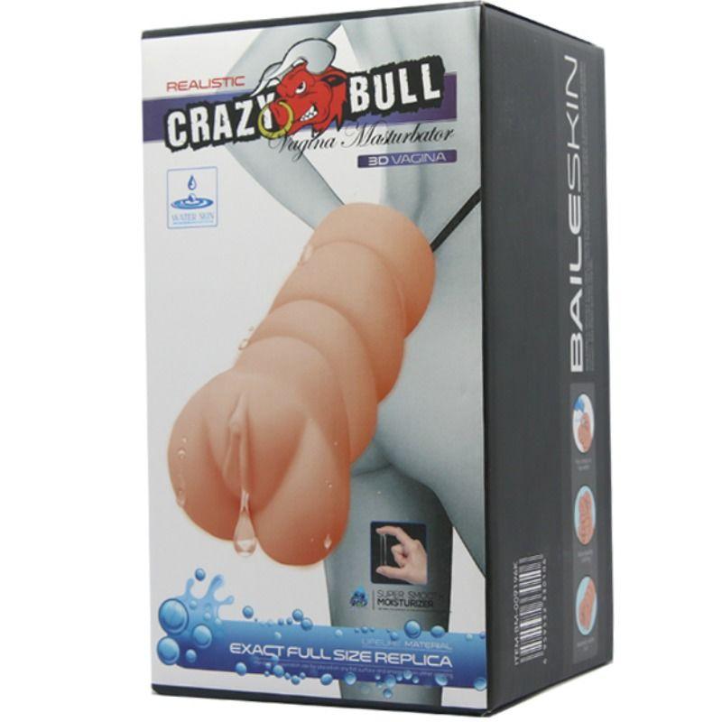 CRAZY BULL - MASTURBADOR PELLE ACQUA MODELLO VAGINA 3 - Only Vibes