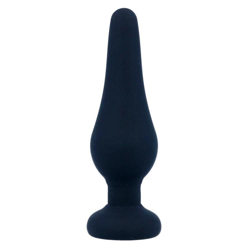 INTENSE - PLUG ANALE PIPO S SILICONE NERO 9,8 CM - Only Vibes