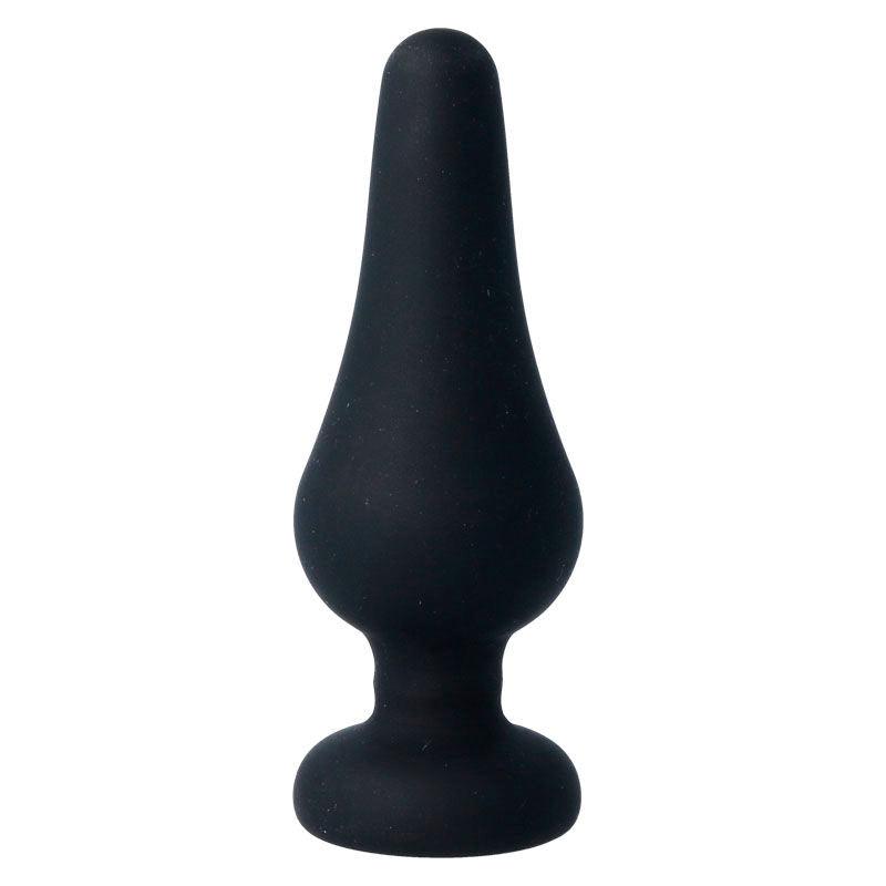 INTENSE - PLUG ANALE PIPO L SILICONE NERO 13 CM - Only Vibes