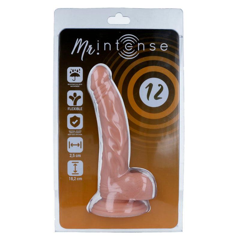 MR INTENSE - 12 PENE REALISTICO 18.2 CM -O- 2.5 CM - Only Vibes