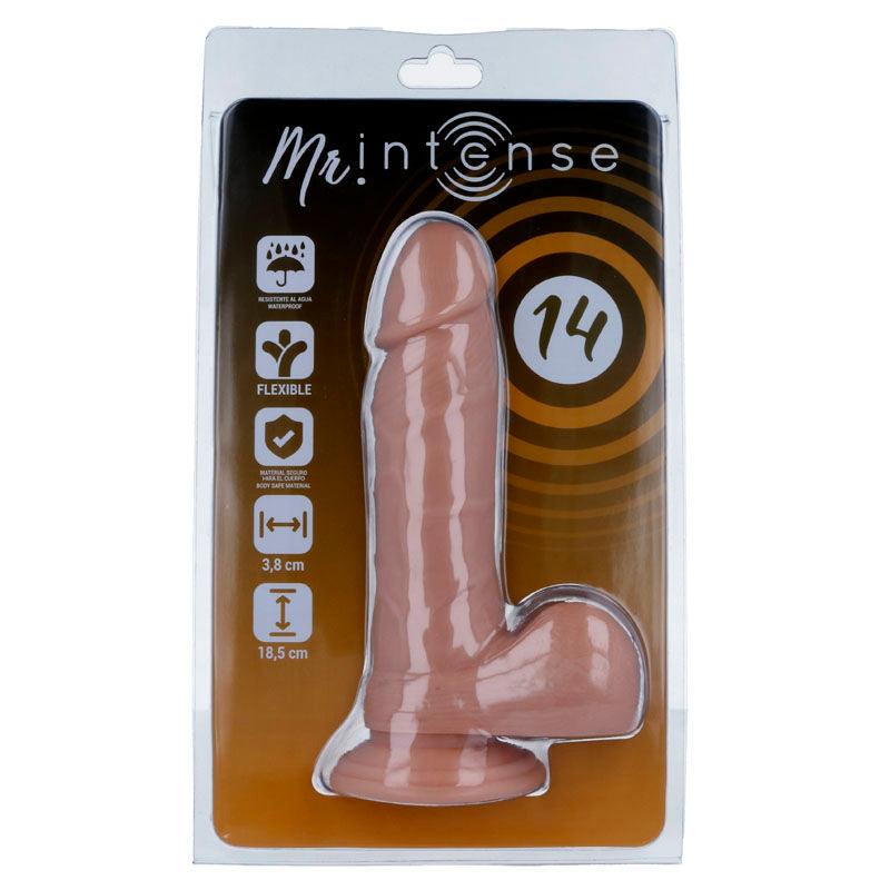 MR INTENSE - 14 PENE REALISTICO 18.5 CM -O- 3.8 CM - Only Vibes