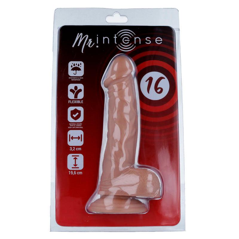 MR INTENSE - 16 PENE REALISTICO 19.6 CM -O- 3.2 CM - Only Vibes