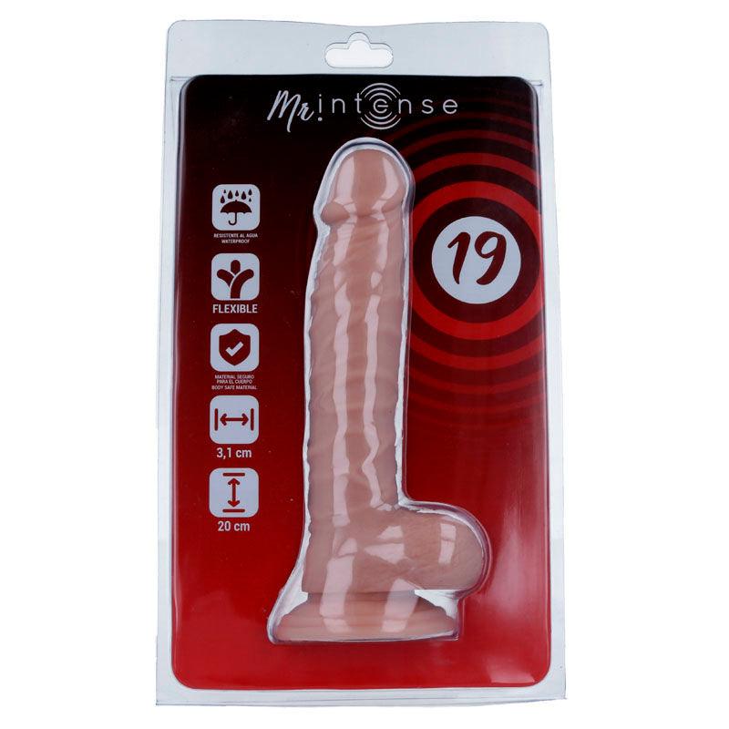 MR INTENSE - 19 REALISTIC PENIS 20 CM -O- 3.1 CM - Only Vibes