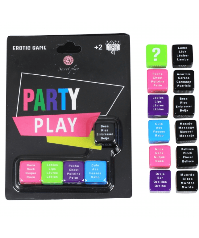 SECRETPLAY - GIOCO PARTY PLAY 5 DATO (ES/PT/EN/FR) - Only Vibes