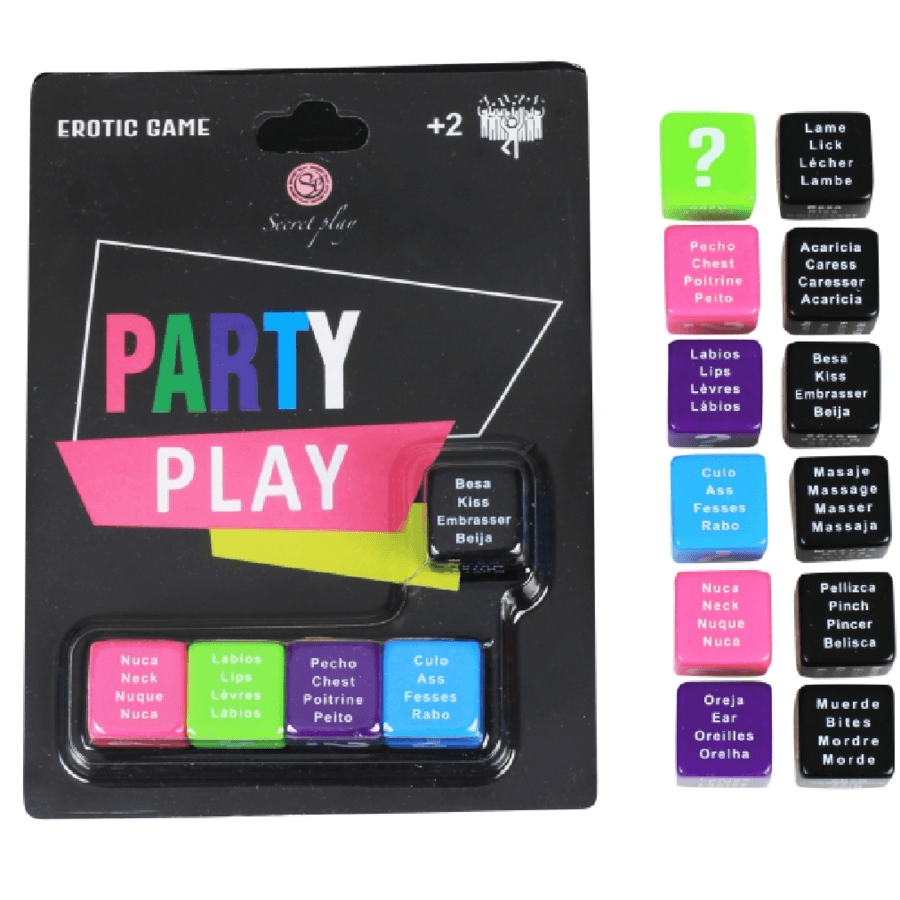 SECRETPLAY - GIOCO PARTY PLAY 5 DATO (ES/PT/EN/FR) - Only Vibes