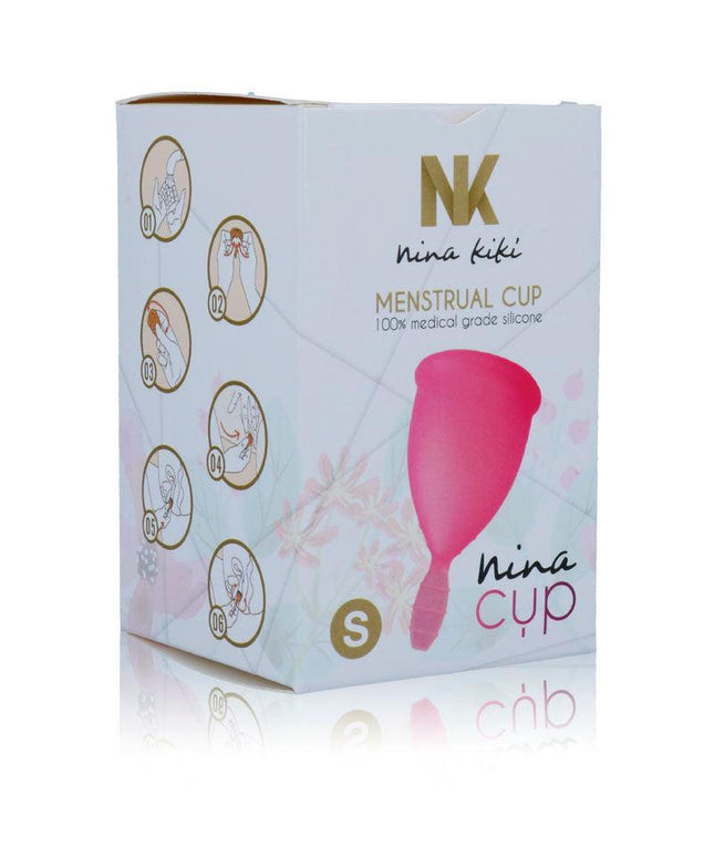 NINA KIKÍ - COPPA MESTRUALE ROSA TAGLIA S - Only Vibes