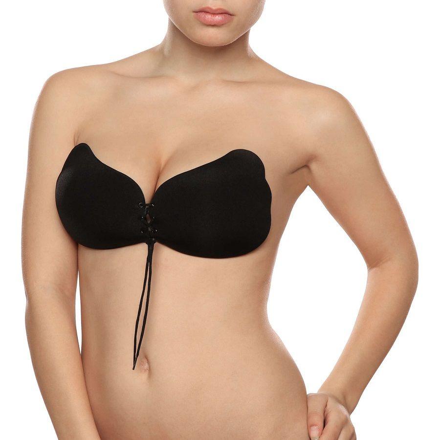 BYE-BRA - LACE-IT VALORIZZAZIONE PUSH-UP NERO COPPA C - Only Vibes