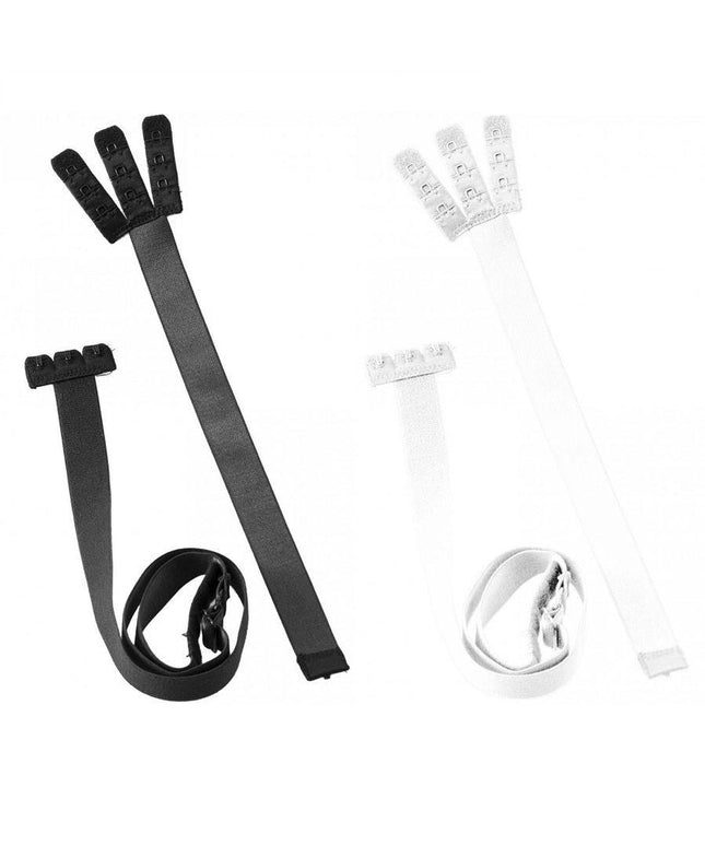 BYE-BRA - ADATTATORE PER REGGISENO APERTO SULLA SCHIENA NERO & BIANCO - Only Vibes