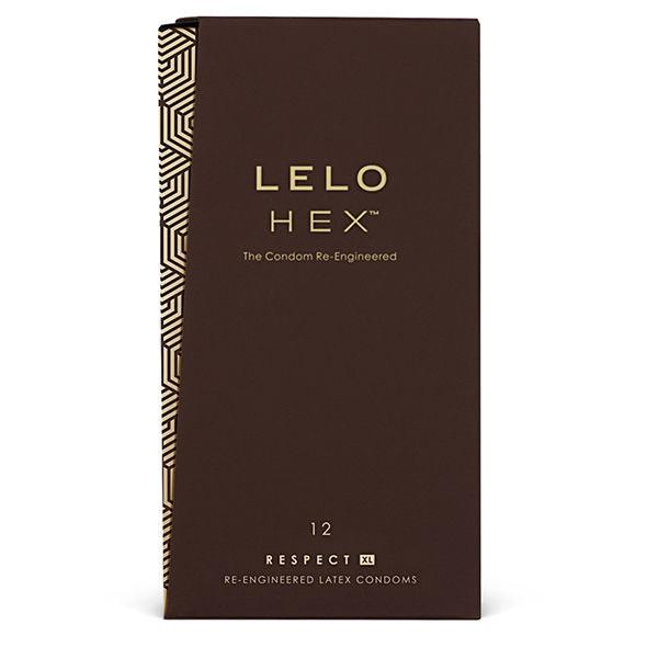 LELO - PRESERVATIVI HEX RESPECT XL CONFEZIONE DA 12 - Only Vibes