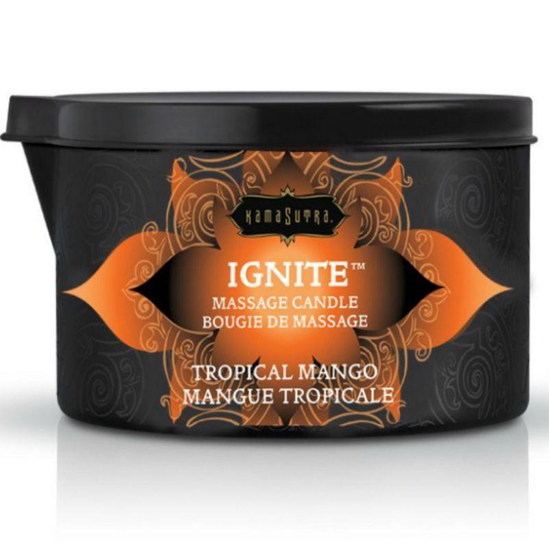 KAMASUTRA - CANDELA DA MASSAGGIO KAMASUTRA - MANICO TROPICALE 170 GR - Only Vibes