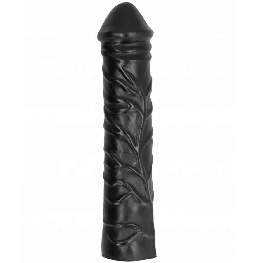 ALL BLACK - DILDO GIGANTE CON PUGNO MORBIDO 32 CM - Only Vibes