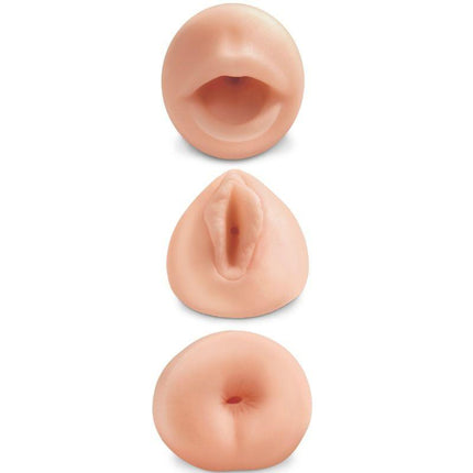 EXTREME TOYZ - KIT 3 MASTURBATORI ALL 3 FORI - Only Vibes