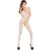 PASSION - WOMAN BS020 BODYSTOCKING BIANCO TAGLIA UNICA - Only Vibes