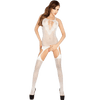 PASSION - WOMAN BS024 BODYSTOCKING BIANCO TAGLIA UNICA - Only Vibes