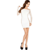 PASSION - WOMAN BS025 BODYSTOCKING ABITO BIANCO STILE TAGLIA UNICA - Only Vibes