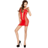 PASSION - WOMAN BS027 BODYSTOCKING ABITO ROSSO STILE TAGLIA UNICA - Only Vibes