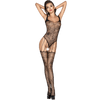 PASSION -DONNA BS034 BODYSTOCKING NERO TAGLIA UNICA - Only Vibes