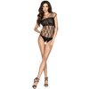 PASSION - DONNA BS035 BODYSTOCKING NERO TAGLIA UNICA - Only Vibes