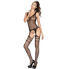 PASSION - DONNA BS038 BODYSTOCKING NERO TAGLIA UNICA - Only Vibes