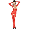 PASSION - WOMAN BS031 BODYSTOCKING ROSSO TAGLIA UNICA - Only Vibes