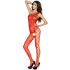 PASSION - WOMAN BS036 BODYSTOCKING ROSSO TAGLIA UNICA - Only Vibes