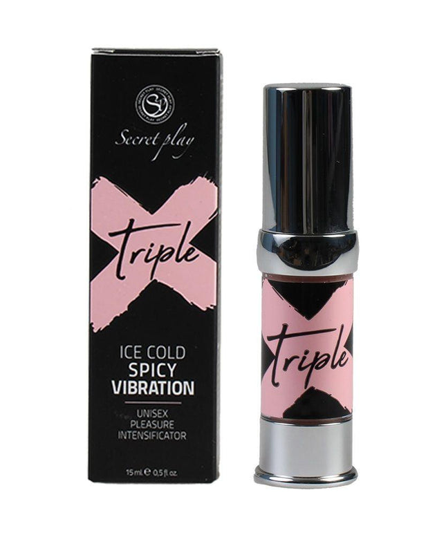 SECRETPLAY - TRIPLE X UNISEX PLEASURE INTENSIFICATOR - Only Vibes