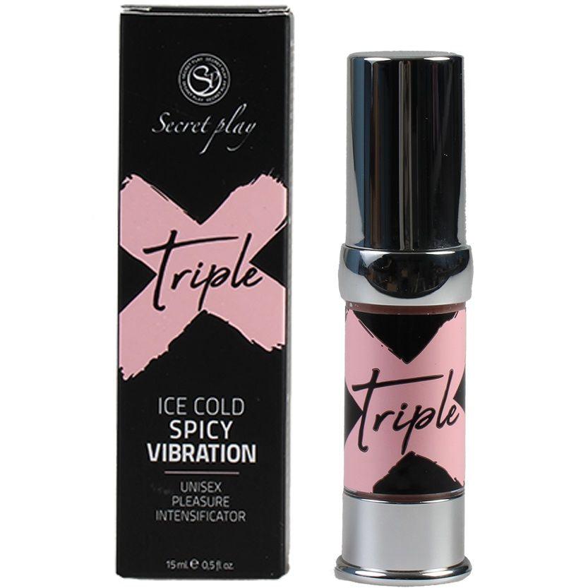 SECRETPLAY - TRIPLE X UNISEX PLEASURE INTENSIFICATOR - Only Vibes