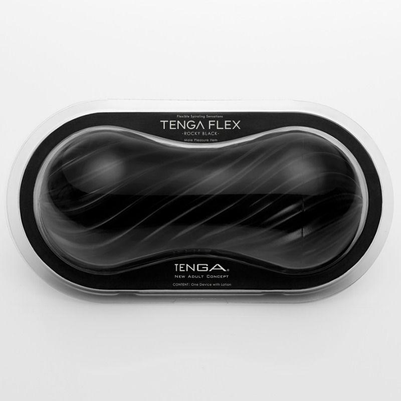 TENGA - MASTUBADOR MASCHIO FLEX NERO - Only Vibes