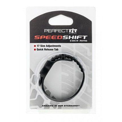 PERFECT FIT BRAND - SPEED SHIFT COCK RING NERO - Only Vibes