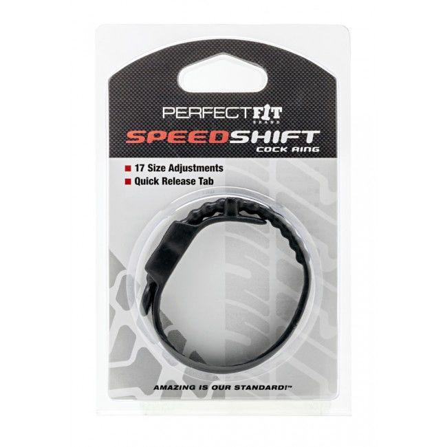 PERFECT FIT BRAND - SPEED SHIFT COCK RING NERO - Only Vibes