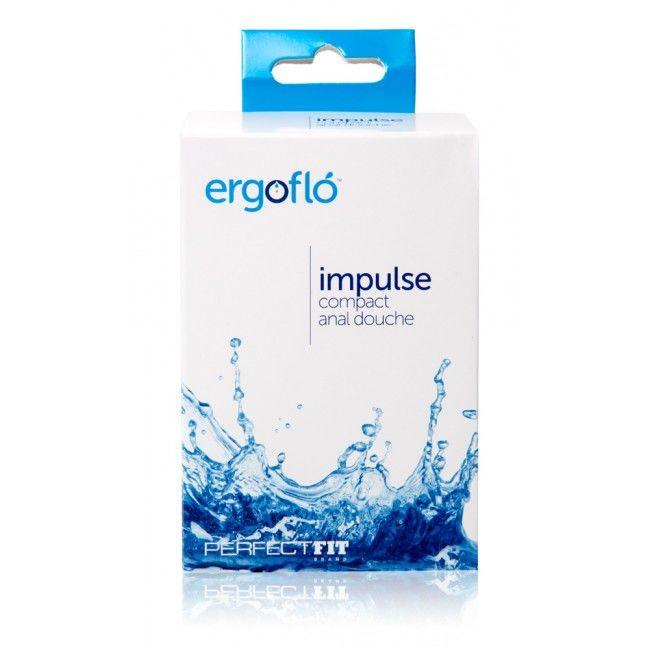 PERFECT FIT BRAND - ERGOFLO IMPULSE ANAL DOUCHE NERO - Only Vibes