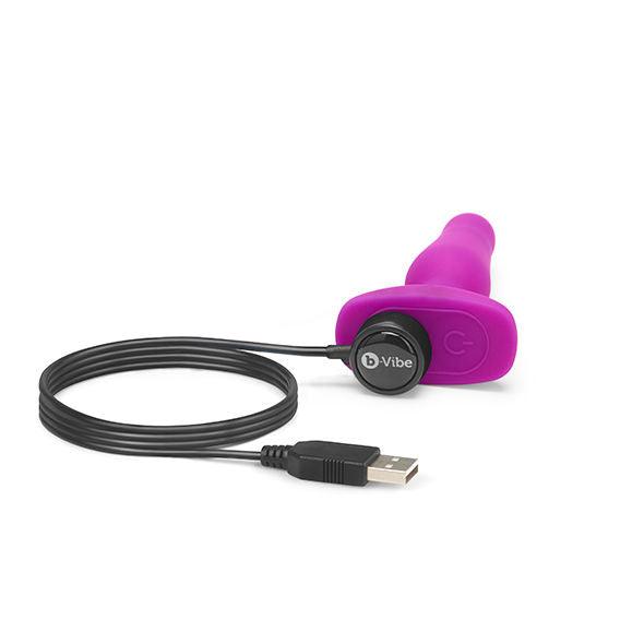 B-VIBE - PLUG ANALE NOVICE REMOTE CONTROL FUCSIA - Only Vibes