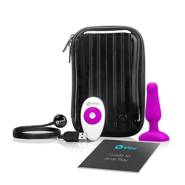 B-VIBE - PLUG ANALE NOVICE REMOTE CONTROL FUCSIA - Only Vibes