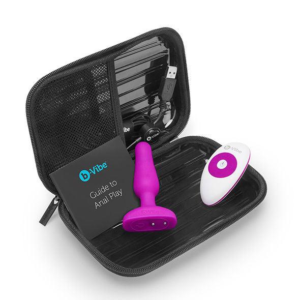 B-VIBE - PLUG ANALE NOVICE REMOTE CONTROL FUCSIA - Only Vibes