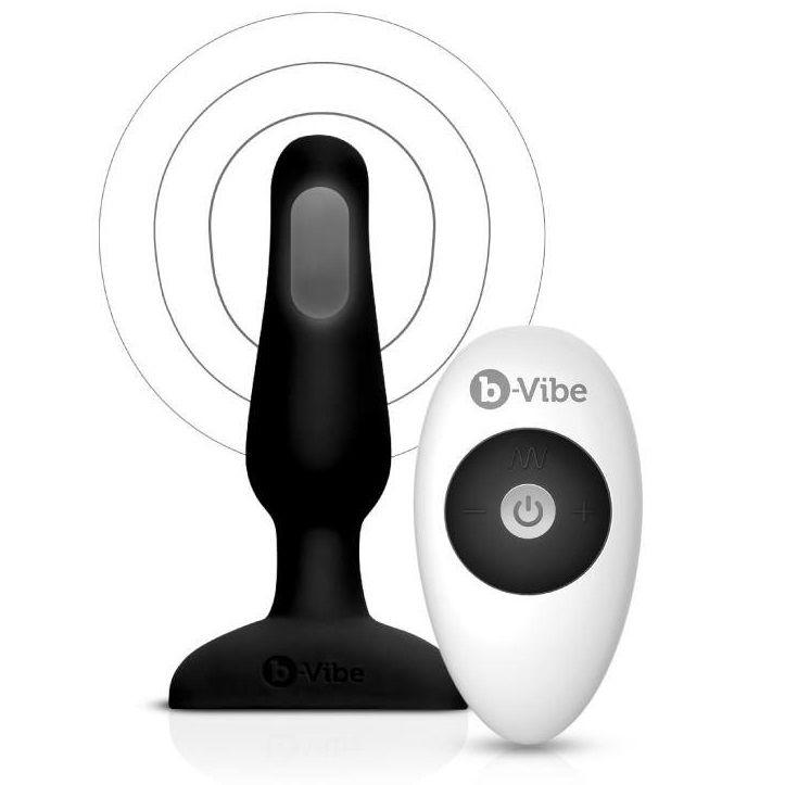 B-VIBE - PLUG ANALE NOVICE REMOTE CONTROL NERO - Only Vibes