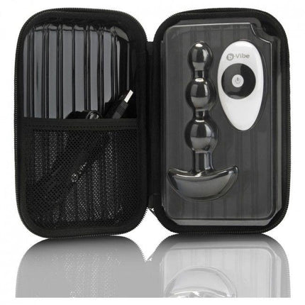 B-VIBE - PERLINE ANAL REMOTE CONTROL TRIPLET NERE - Only Vibes